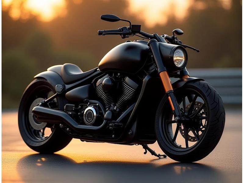 The 'Phantom' performance cruiser – custom lightweight bike with turbocharged engine